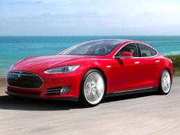 запас, ход, электрокар, Tesla Model S, рекорд, 402 миль