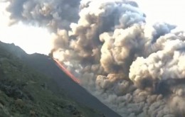виверження вулкан стромболі