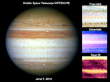 Телескоп Hubble разобрался, куда делся таинственно пропавший пояс Юпитера