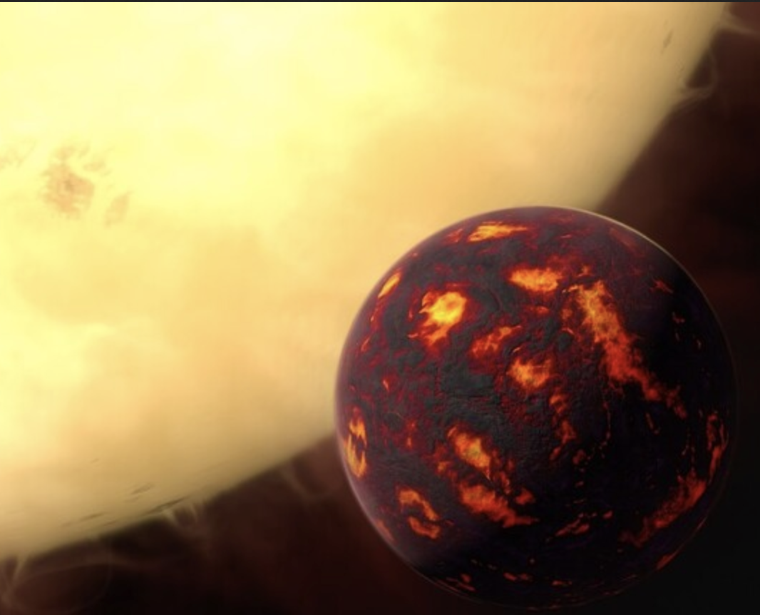 Атмосферу у скелястої екзопланети знайдено: Пекельна суперземля
