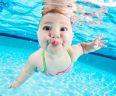 Вчимося плавати: пірнання для немовлят