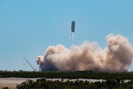 SpaceX полет прототип ракета Starship