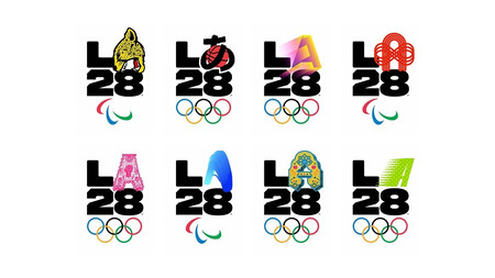 эмблема олимпиада 2028 лос-анджелес