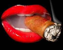Курение превращает женщин в нимфоманок