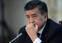 отставка президент кыргызстан жээнбеков