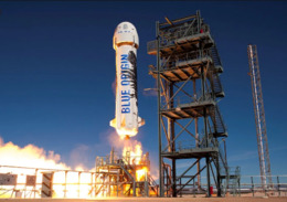 Blue Origin испытание система посадка луна