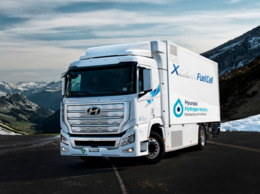Hyundai поставка водородный грузовик