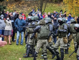 мінськ поліція розгін марш опозиціz