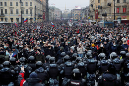 россия протест