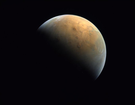 снимок марс орбита