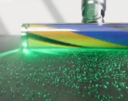 пылесос подсветка частица пыль лазер