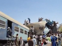 египет столкновение поезд