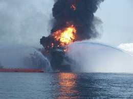 каспийское море взрыв нефтяная платформа