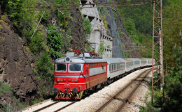 болгария железнодорожный тоннель балканы