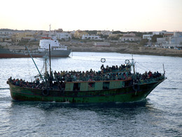 тунис затонула лодка мигрант
