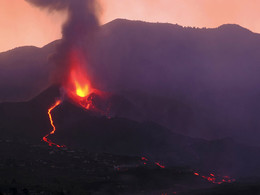 извержение вулкан канары лава