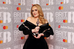 церемония Brit Awards адель