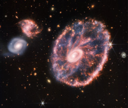 James Webb зіткнення галактика