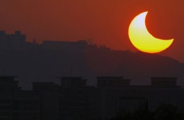 часткове сонячне затемнення