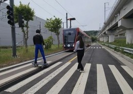 південна корея випробування безпілотний трамвай