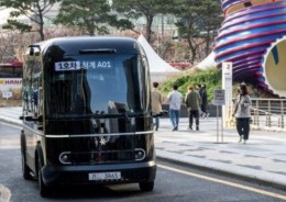 Cheonggye Stream сеул безпілотний мікроавтобус