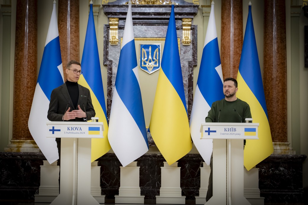 Прибув до Києва та зустрівся з Зеленським президент Фінляндії Стубб