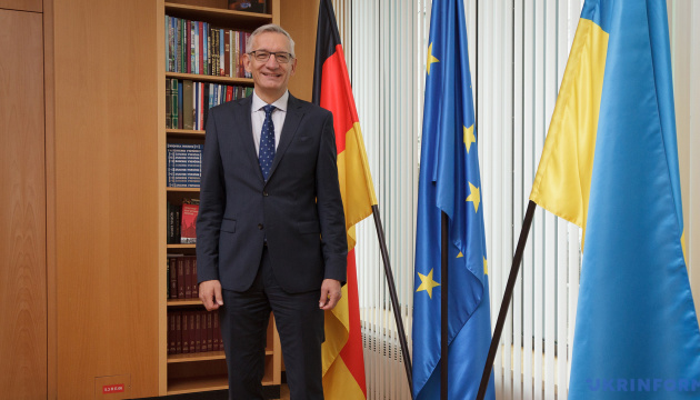 Залишаючи посаду, посол Німеччини Єґер записав звернення до українців