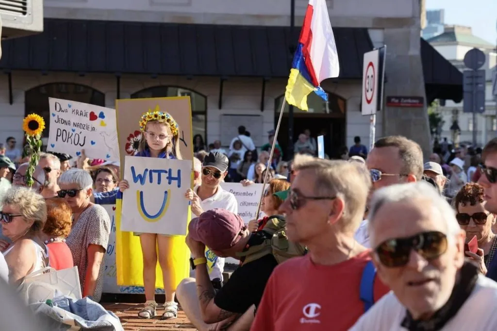 Протести проти насильства щодо українців - “Моя Польща не б’є, не ображає, не цькує”