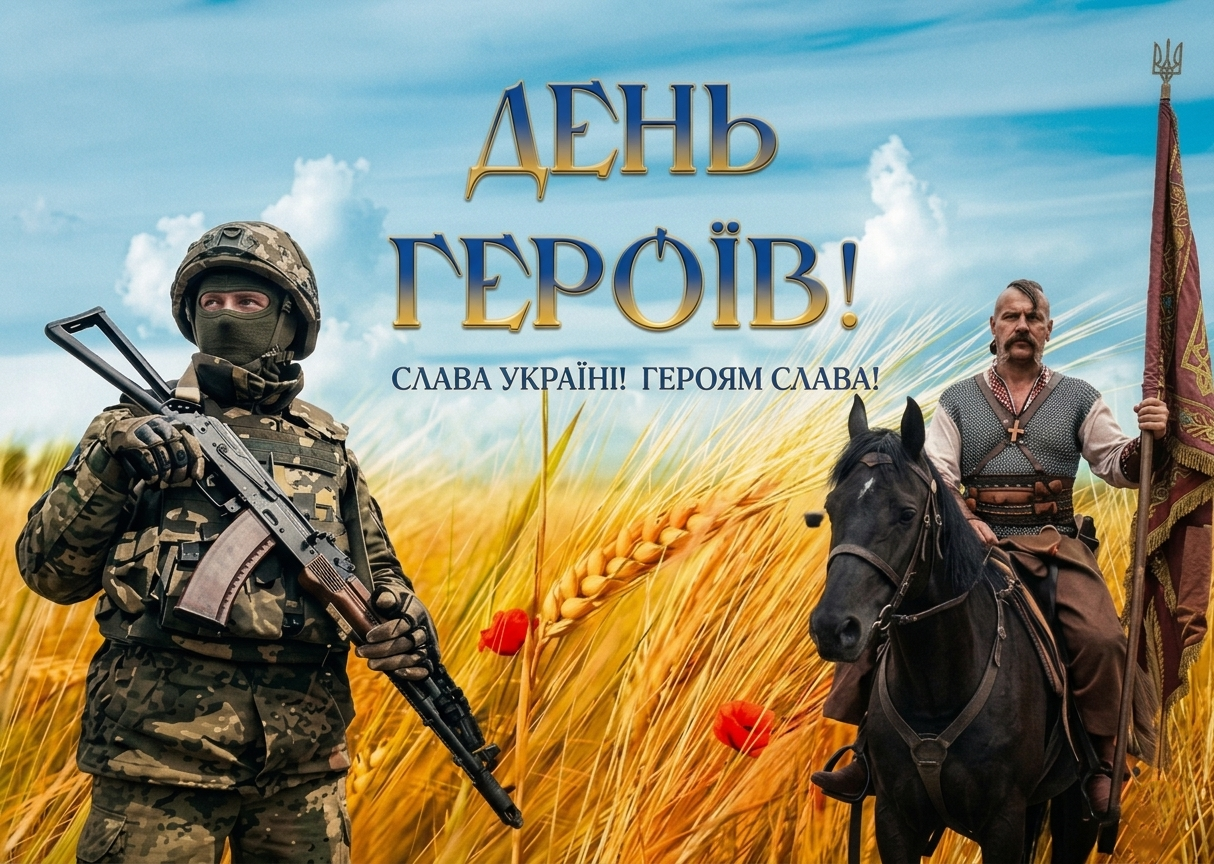 День Героїв відзначає Україна