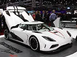 Шведська компанія Koenigsegg привезла до Женеви суперкар з двигуном потужністю 1115 к.с