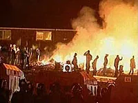 Вуличні сутички між протестувальниками і поліцією у Мадриді. ВІДЕО