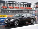 Новий рекорд із драг-рейсингу встановив гібридний седан Infiniti M35h