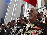 Воїни-"афганці" заблокували міліцію та податкову в себе в офісі