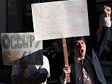 Социальные протесты "Займи Уолл-Стрит" охватывают разные страны