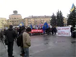 Акцию протеста против "оккупации" хасидов провели жители Умани