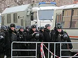 В центр Москвы стянули силовиков