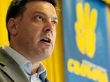 Лідер ВО "Свобода" Олег Тягнибок подав документи у ЦВК