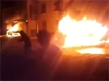 В Азербайджане из-за врезавшегося в столб Hummer владельца отеля местные жители устроили погром. ВИДЕО