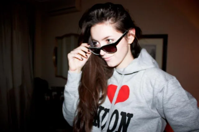 После покупки очков Ray-Ban отправилась в итальянскую Падую