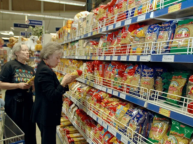 В России продукты дорожают в четыре раза быстрее, чем в Евросоюзе