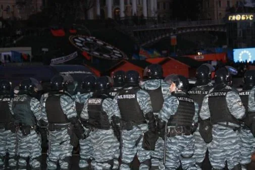 Противостоять Евромайдану массово отказываются "беркутовцы"