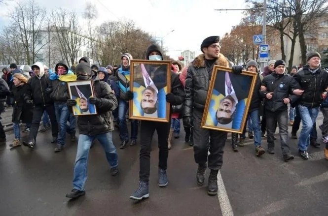 Акція 21.12.13. “Студенти проти мутного союзу”