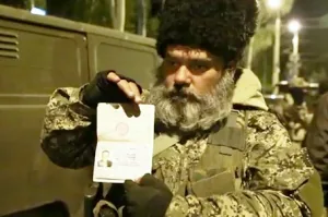 Терскими казаками оказались донбасские захватчики. ВИДЕО