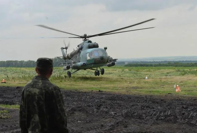 Под Славянском - артобстрел позиций боевиков. ФОТО. ВИДЕО