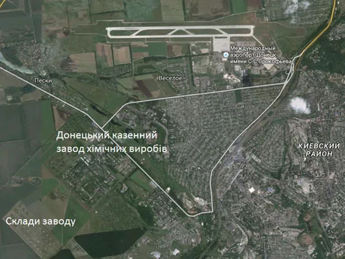 Вночі вибухнув склад боєприпасів бойовиків на 107-му заводі у Донецьку - Великоднє диво