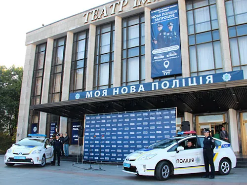 Стартував набір у нову поліцію у Житомирі. ВІДЕО