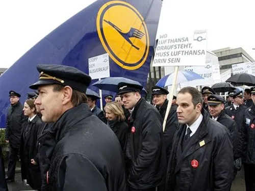 Вирішили продовжити страйк пілоти Lufthansa