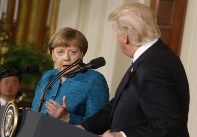При встрече с Меркель - чего добился Трамп
