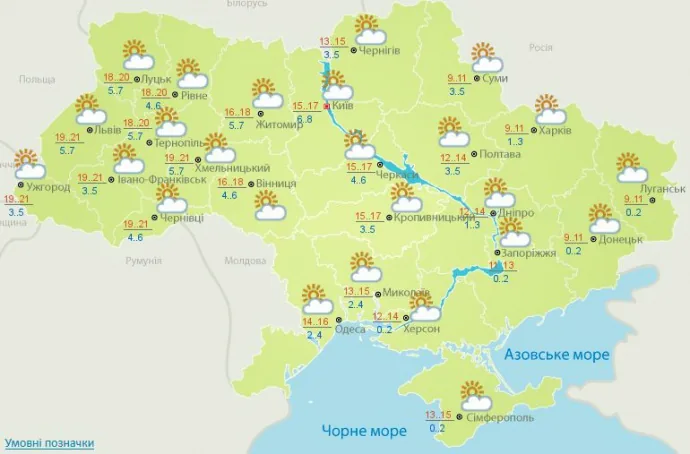 Якою буде погода на вихідних - синоптики розповіли