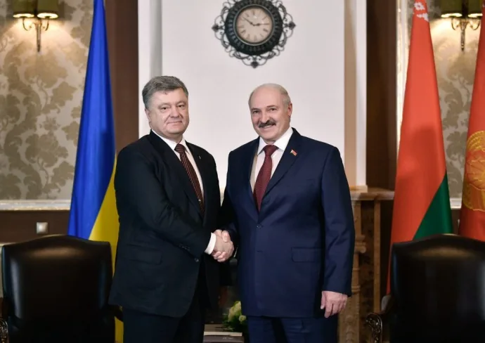 На Банковой Порошенко и Лукашенко проводят переговоры тет-а-тет